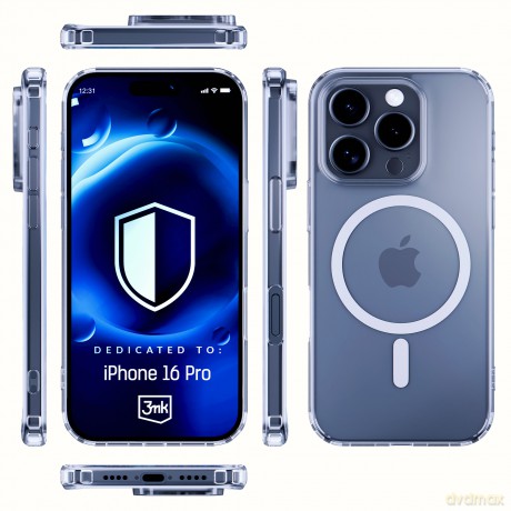 Etui na Apple iPhone 16 Pro - 3mk MagCase