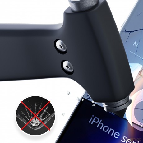 Antymikrobowe Szkło Hybrydowe na Apple iPhone 16 Pro Max - 3mk FlexibleGlass