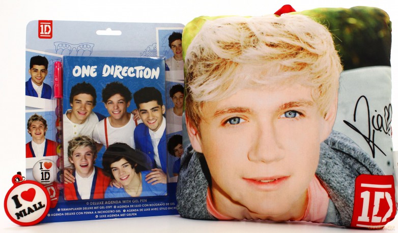 One Direction - Niall: Poduszka + Brelok + Notatnik z Długopisem Żelowym [3xGADŻET]