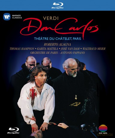 Alagna/Mattila/Hampson/Van Dam/Meier/Theatre Du Chatlet/Pappano: Verdi: Don Carlos [Blu-Ray]