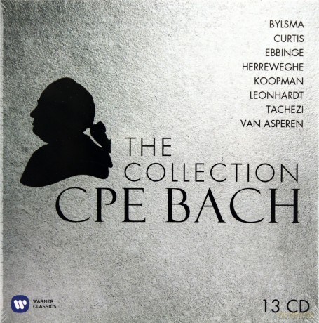 Leonhardt/Koopman/Asperen/Herreweghe/Bylsma/Curtis: Cpe Bach: The Great Masterworks [13CD]