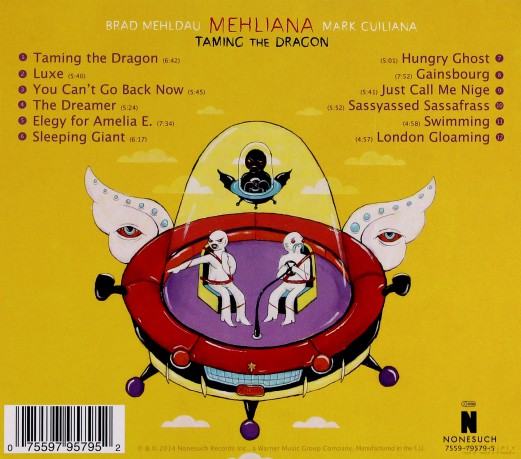 Brad Mehldau & Mark Mehliana: Mehliana: Taming The Dragon (ecopack) [CD]