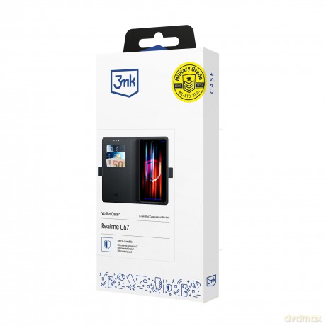 Etui z klapką Realme C67 - 3mk Wallet Case
