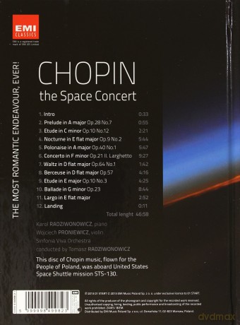Karol Radziwonowicz: Chopin - The Space Concert [CD]