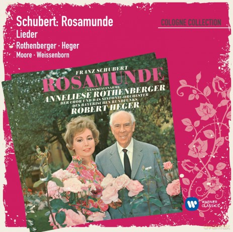 Rothenberger/Heger/Moore/Weissenborn: Schubert: Rosamunde - Lieder [CD]