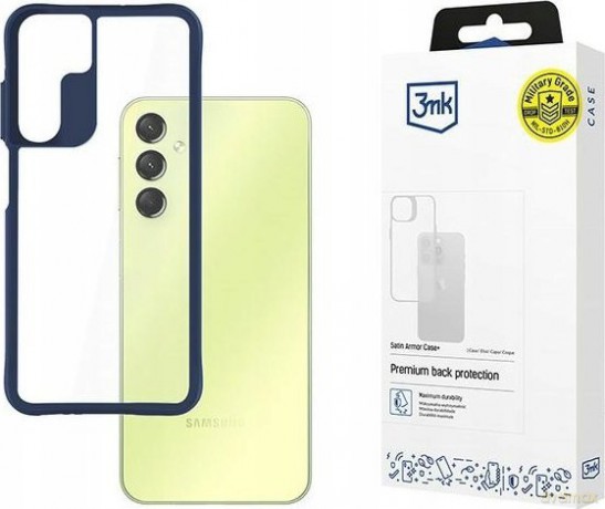 Samsung Galaxy A25 5G - 3mk Satin Armor Case+ Blue