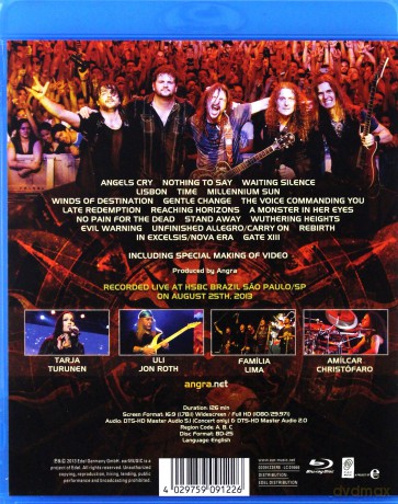 Angra: Angels Cry 20th Anniversary Tour [Blu-Ray]