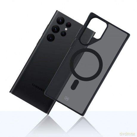 Etui na Samsung Galaxy S22 Ultra 5G - 3mk Smoke MagCase