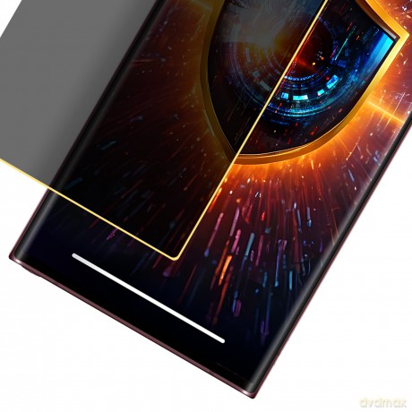 Folia Ochronna Prywatyzująca na Samsung Galaxy S23 Ultra - 3mk Silky Matt Privacy