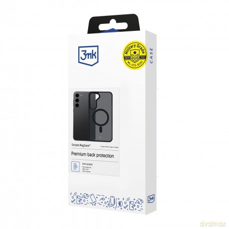 Etui na Samsung Galaxy S23+ - 3mk Smoke MagCase