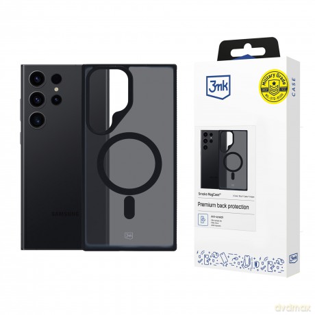 Etui na Samsung Galaxy S24 Ultra - 3mk Smoke MagCase