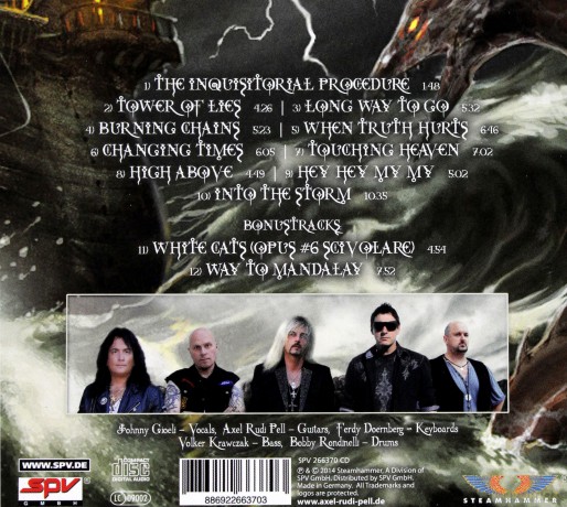 Axel Rudi Pell: Into The Storm Limited Edition [CD]
