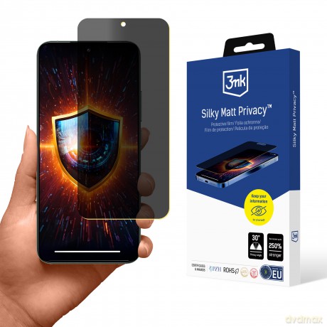 Folia Ochronna Prywatyzująca na Xiaomi 14 - 3mk Silky Matt Privacy