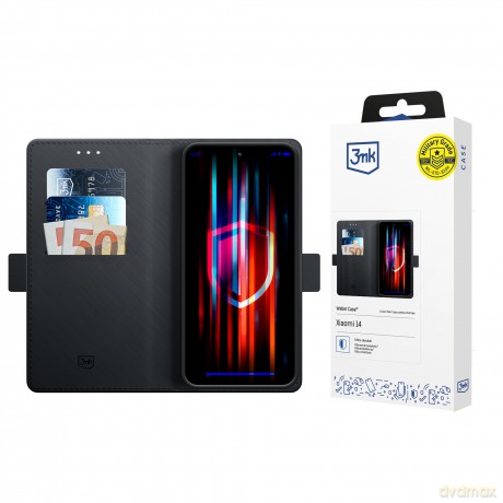 Etui z klapką do Xiaomi 14 - 3mk Wallet Case