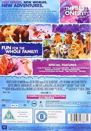 Ice Age 5: Collision Course (Epoka lodowcowa: Mocne uderzenie) [DVD]