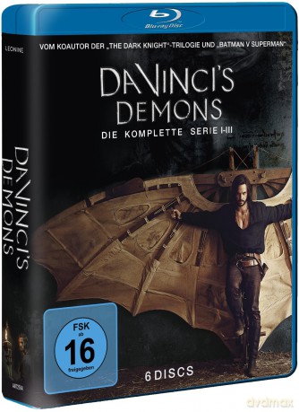 Da Vinci's Demons Season 1-3 (Demony da Vinci) [6xBlu-Ray]