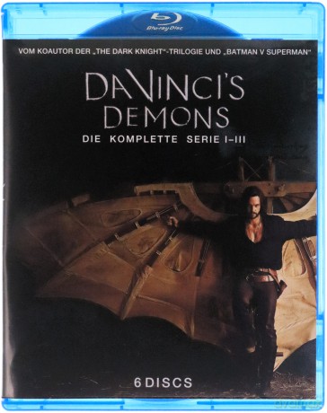 Da Vinci's Demons Season 1-3 (Demony da Vinci) [6xBlu-Ray]