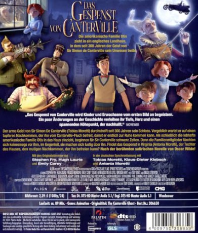 The Canterville Ghost (Sposób na ducha) [Blu-Ray]