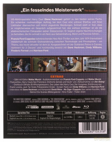 The Conversation (Rozmowa) [Blu-Ray]