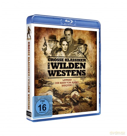 Great classics of the Wild West: The Man from the Alamo / Barquero / Lawman (Człowiek z Alamo / Barquero / Szeryf) [3xBlu-Ray]