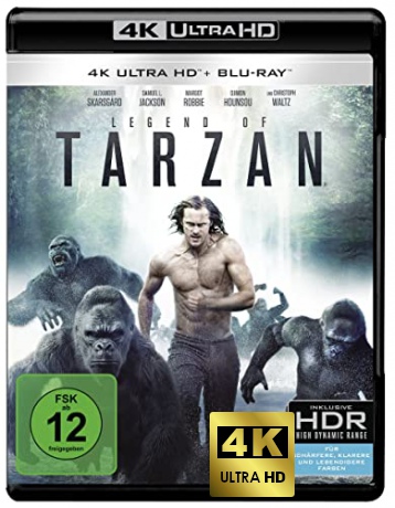 The Legend of Tarzan (Tarzan: Legenda) [Blu-Ray 4K]+[Blu-Ray]