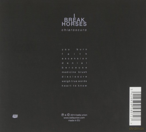 I Break Horses: Chiaroscuro [CD]