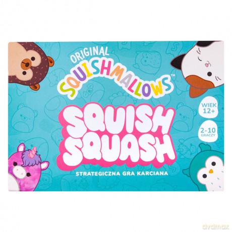 SQUISHMALLOWS Gra Karciana Squish Squash, gra [KARTY]