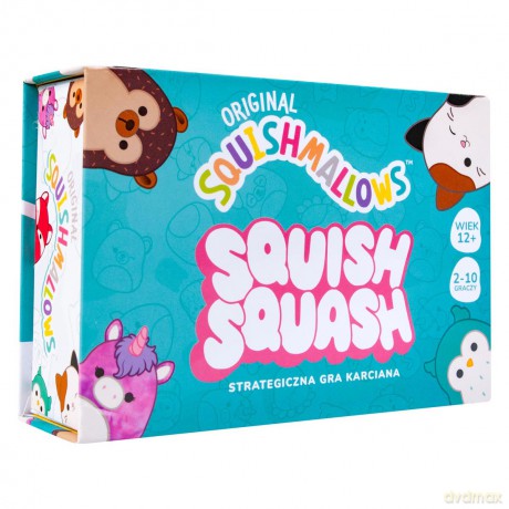 SQUISHMALLOWS Gra Karciana Squish Squash, gra [KARTY]