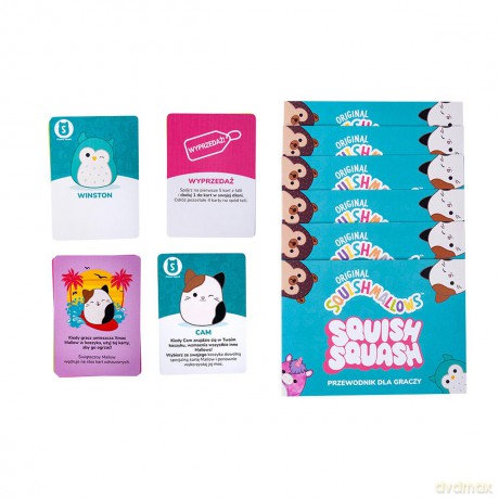 SQUISHMALLOWS Gra Karciana Squish Squash, gra [KARTY]