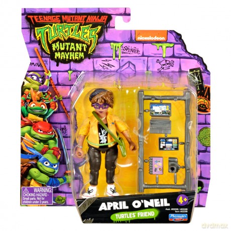 WOJOWNICZE ŻÓŁWIE NINJA April O Neil, figurka [FIGURKA]