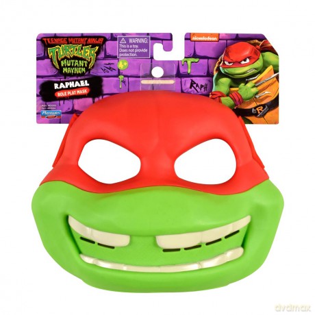 WOJOWNICZE ŻÓŁWIE NINJA Maska Raphael, kostium