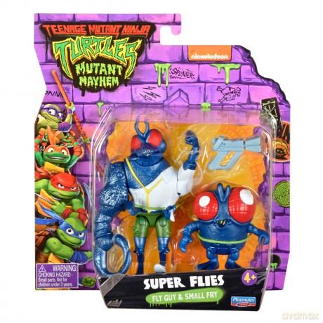 WOJOWNICZE ŻÓŁWIE NINJA Super Flies, figurka [FIGURKA]