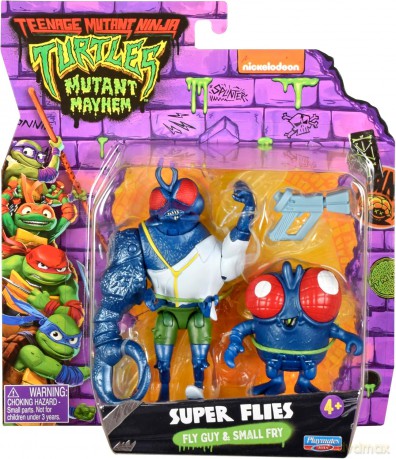 WOJOWNICZE ŻÓŁWIE NINJA Super Flies, figurka [FIGURKA]