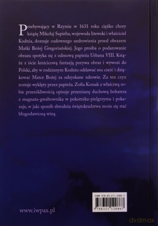Błogosławiona wina - Zofia Kossak [KSIĄŻKA]