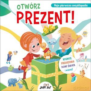 Otwórz prezent! Kosmos, prehistoria, domy świata i więcej! - Leone Luca de, Paolo Mancini [KSIĄŻKA]