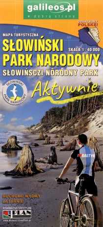 Słowiński Park Narodowy 1: 40 000 mapa 2024