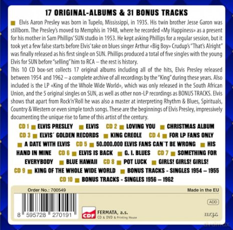 Elvis Presley: Anniversary [10CD]