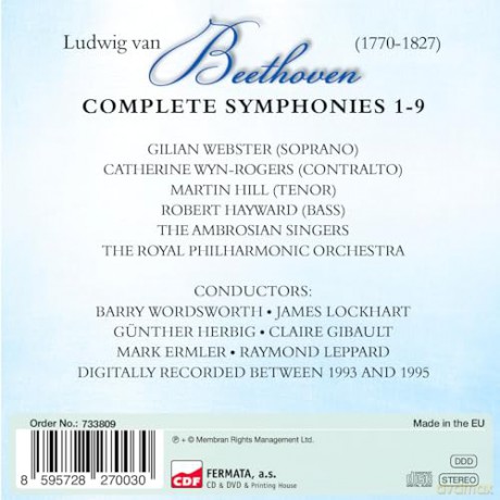 RPO Royal Philharmonic Orchestra: Beethoven The Symphonies [6CD]