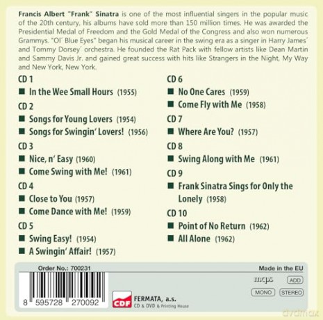 Frank Sinatra: Sinatra - 16 Original Albums [10CD]