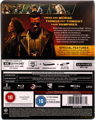 Blade: Wieczny łowca (steelbook) [Blu-Ray 4K]+[Blu-Ray]