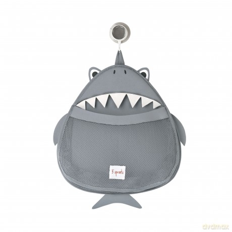 3 Sprouts - Bath Storage - Gray Shark
