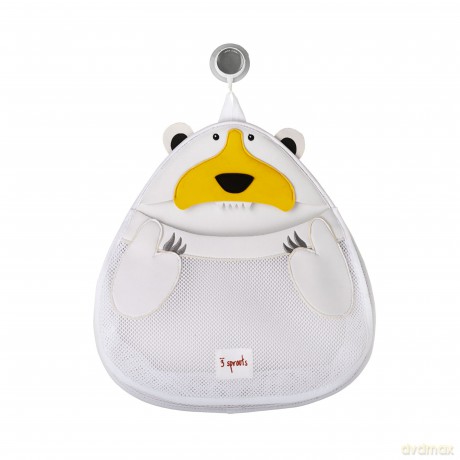 3 Sprouts - Bath Storage - White Polar Bear