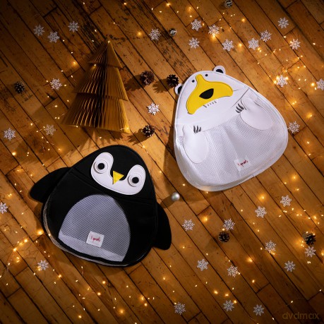 3 Sprouts - Bath Storage - White Polar Bear