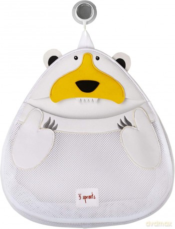 3 Sprouts - Bath Storage - White Polar Bear