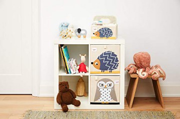 3 Sprouts - Diaper Caddy - Grey Hedgehog