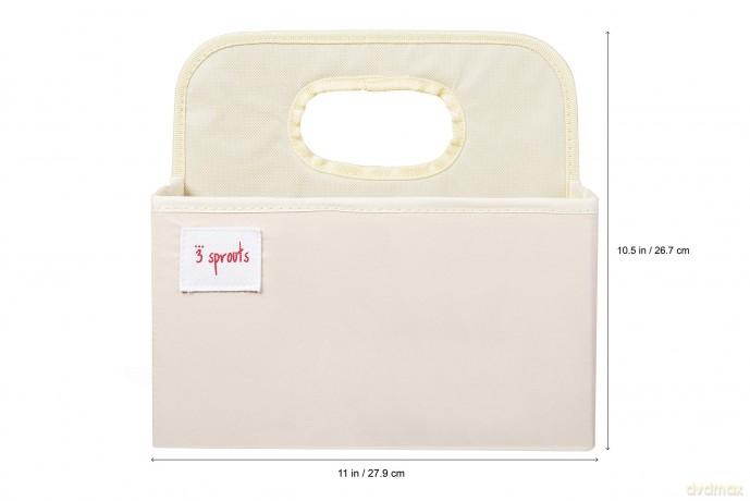 Organizer na pieluszki 3 Sprouts - Diaper Caddy - Pink Elephant