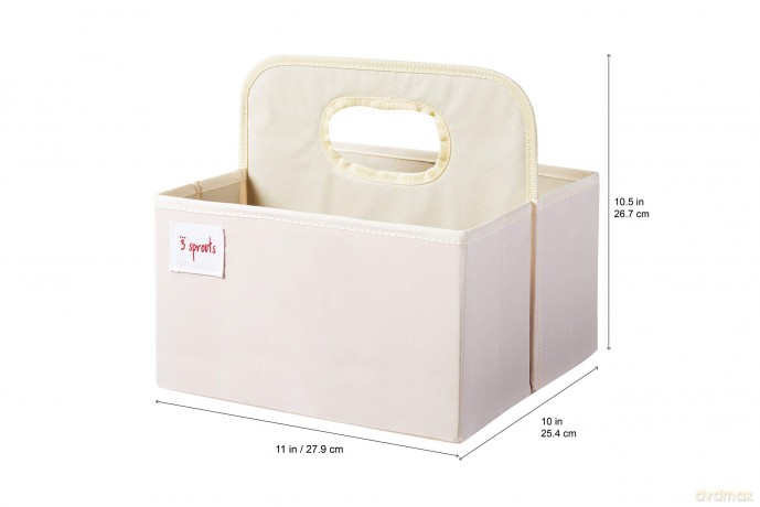 Organizer na pieluszki 3 Sprouts - Diaper Caddy - Pink Elephant