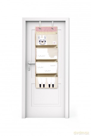 3 Sprouts Organizer Ścienny na Drzwi Wiszący Lama