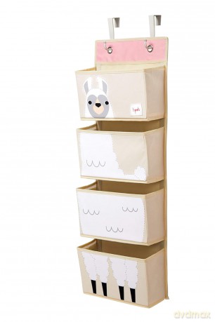 3 Sprouts Organizer Ścienny na Drzwi Wiszący Lama