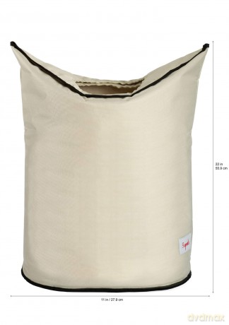 3 Sprouts - Laundry Hamper - Pink Swan